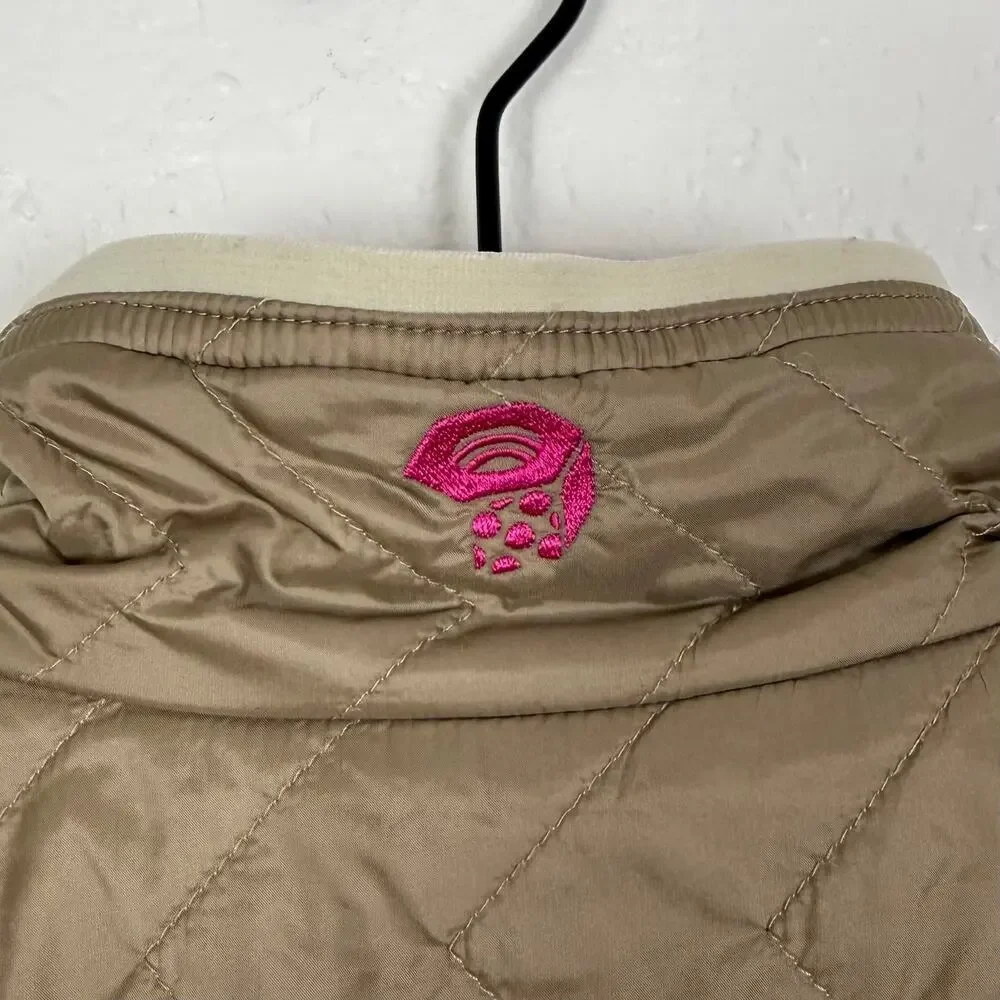 Mountain Hardwear Women's Reversible Quilted Fleece Vest Size Small - Picture 5 of 6